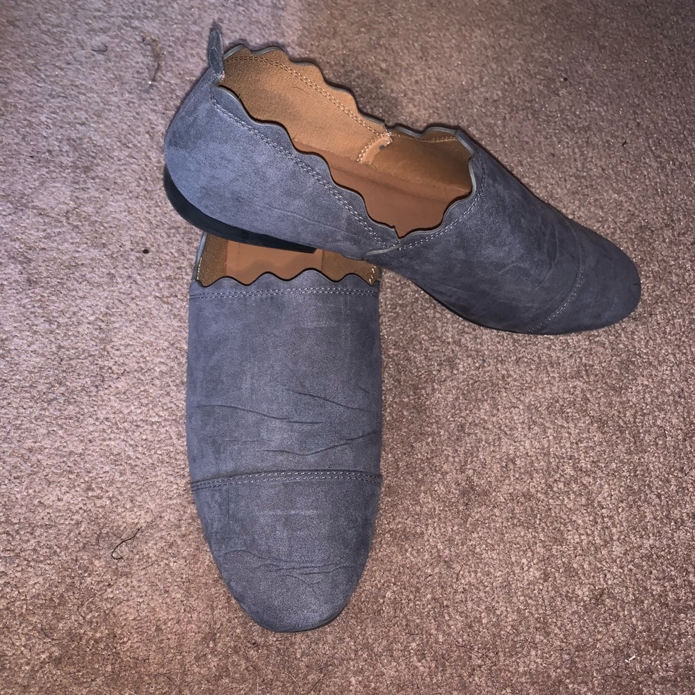 Gray Loafers
